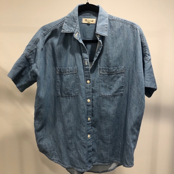 Madewell Tops - Madewell Denim Button-Down